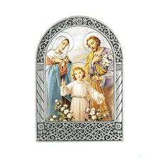 HOLY FAMILY STANDING PLAQUE - 2 ¾”