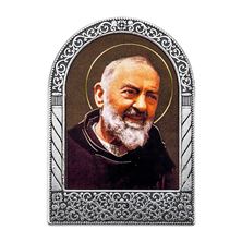 ST. PIO STANDING PLAQUE - 2 ¾”