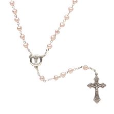 PINK HEART FIRST COMMUNION ROSARY