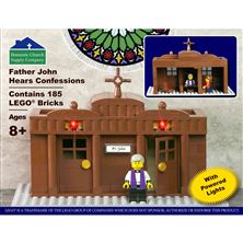 FATHER JOHN HEARS CONFESSIONS LEGO SET