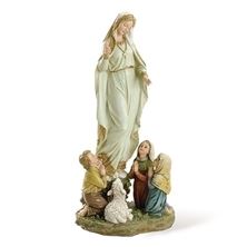 OUR LADY OF FATIMA WITH CHILDREN STATUE