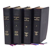 4-VOLUME LITURGY OF THE HOURS - LEATHER