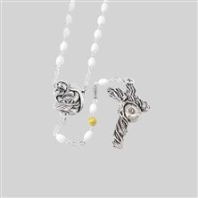 NATIONAL LIFE ROSARY - WHITE