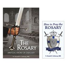 THE ROSARY: SPIRITUAL SWORD OF OUR LADY DVD and HOW TO PRAY THE ROSARY BOOKLET