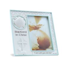 BAPTIZED IN CHRIST PICTURE FRAME - BOY