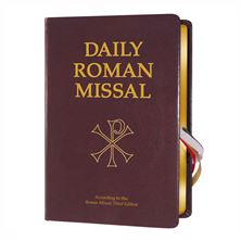 THE DAILY ROMAN MISSAL - BURGUNDY BONDED