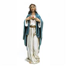 IMMACULATE HEART OF MARY - 4" STATUE