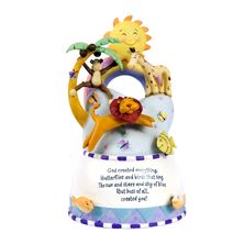 GOD CREATED EVERYTHING MUSICAL FIGURINE