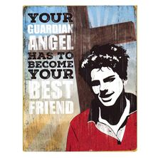 ST. CARLO ACUTIS QUOTE BLOCK - YOUR GUARDIAN ANGEL