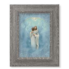 WELCOME HOME FRAMED ART - 7 1/2" X 9 1/2”
