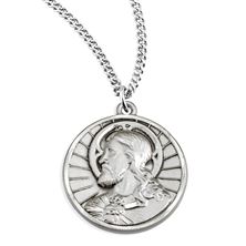 SCAPULAR MEDAL - STERLING SILVER