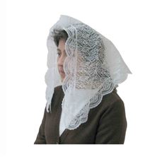 LACE MANTILLA - WHITE