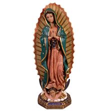 OUR LADY OF GUADALUPE STATUE - 17"