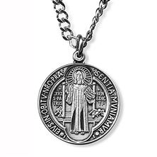 ST. BENEDICT MEDAL - STERLING SILVER