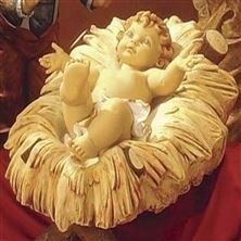 MANGER FOR 50" SCALE FONTANINI NATIVITY SET