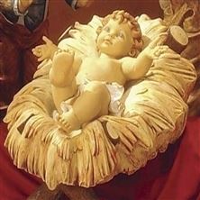 BABY JESUS FOR 50" SCALE FONTANINI NATIVITY SET