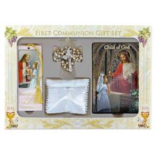 DELUXE FIRST COMMUNION GIFT SET - GIRL'S