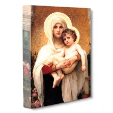 MADONNA OF THE ROSES GALLERY WRAPPED CANVAS  -  5 1/2" X 8 1/2"