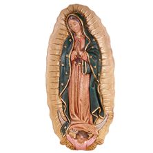 OUR LADY OF GUADALUPE PLAQUE - 15"