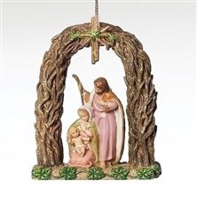 FONTANINI® HOLY FAMILY ORNAMENT WITH ARCH