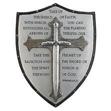 ARMOR OF GOD WALL PLAQUE