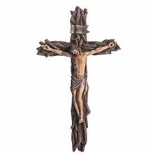 WOVEN BRANCH WALL CRUCIFIX - 13 ½”