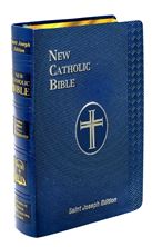 ST. JOSEPH NEW CATHOLIC BIBLE - NAVY COMPACT SIZE