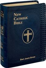 ST. JOSEPH NEW CATHOLIC BIBLE - NAVY COMPACT SIZE
