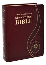 ST. JOSEPH EDITION NEW CATHOLIC BIBLE - BURGUNDY (GIANT TYPE)