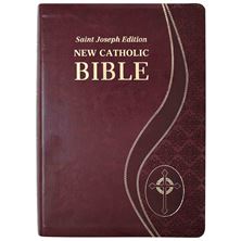 ST. JOSEPH EDITION NEW CATHOLIC BIBLE - BURGUNDY (GIANT TYPE)