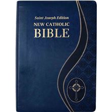 ST. JOSEPH EDITION NEW CATHOLIC BIBLE - BLUE (GIANT TYPE)