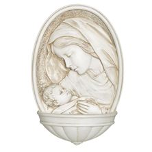 MADONNA AND CHILD HOLY WATER FONT