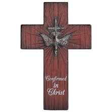 CONFIRMATION CROSS - DISTRESSED LOOK