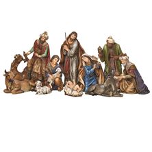 JOSEPH STUDIO COMPLETE 10-PIECE NATIVITY SET (19" SCALE)