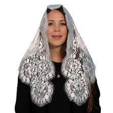 REAL ITALIAN LACE MANTILLA - FLOR