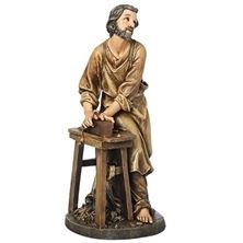 ST. JOSEPH THE WORKER STATUE - 17 3/4"