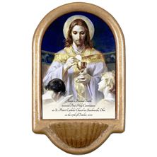 PERSONALIZED HOLY WATER FONT - BREAD OF ANGELS
