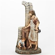 CARPENTER'S APPRENTICE STATUE - 12 3/4"