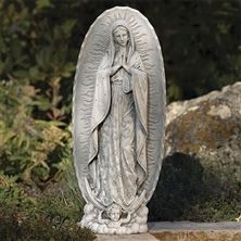 OUR LADY OF GUADALUPE GARDEN STATUE - 18 ¾”