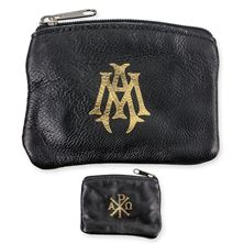 SHEEPSKIN ROSARY CASE- BLACK