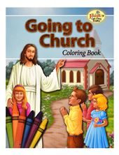 GOING TO CHURCH COLORING BOOK