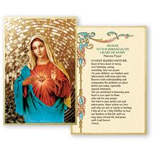 IMMACULATE HEART OF MARY MOSAIC PLAQUE