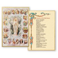 MYSTERIES OF THE ROSARY PLAQUE