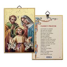 HOLY FAMILY MOSAIC PLAQUE