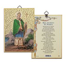 ST. PATRICK MOSAIC PLAQUE