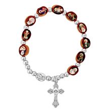 SAINTS OF IRELAND ROSARY BRACELET