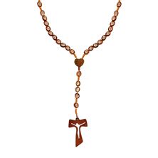 THE BOOK OF KELLS WOODEN BEAD ROSARY - 4 EVANGELISTS