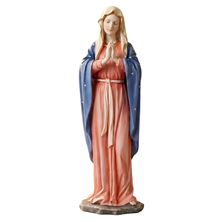 PRAYING VIRGIN MARY STATUE - PATRIOTIC - 11 3/4"