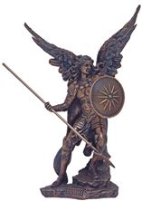 ARCHANGEL RAPHAEL - BRONZE FINISH - 13"