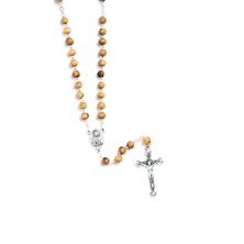 OLIVE WOOD ROSARY FROM BETHLEHEM